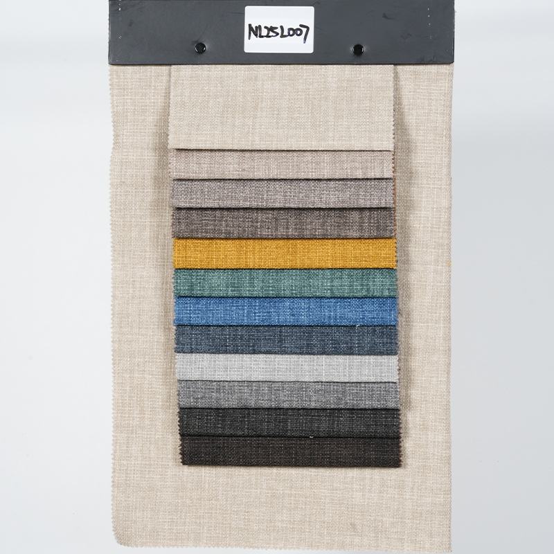 Kain Sofa Poliester Garis Tebal Dan Tipis